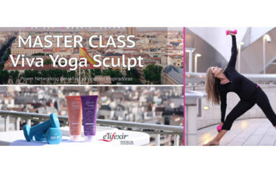 E’LIFEXIR EN LA PRIMERA MASTER CLASS VIVA YOGA SCULPT